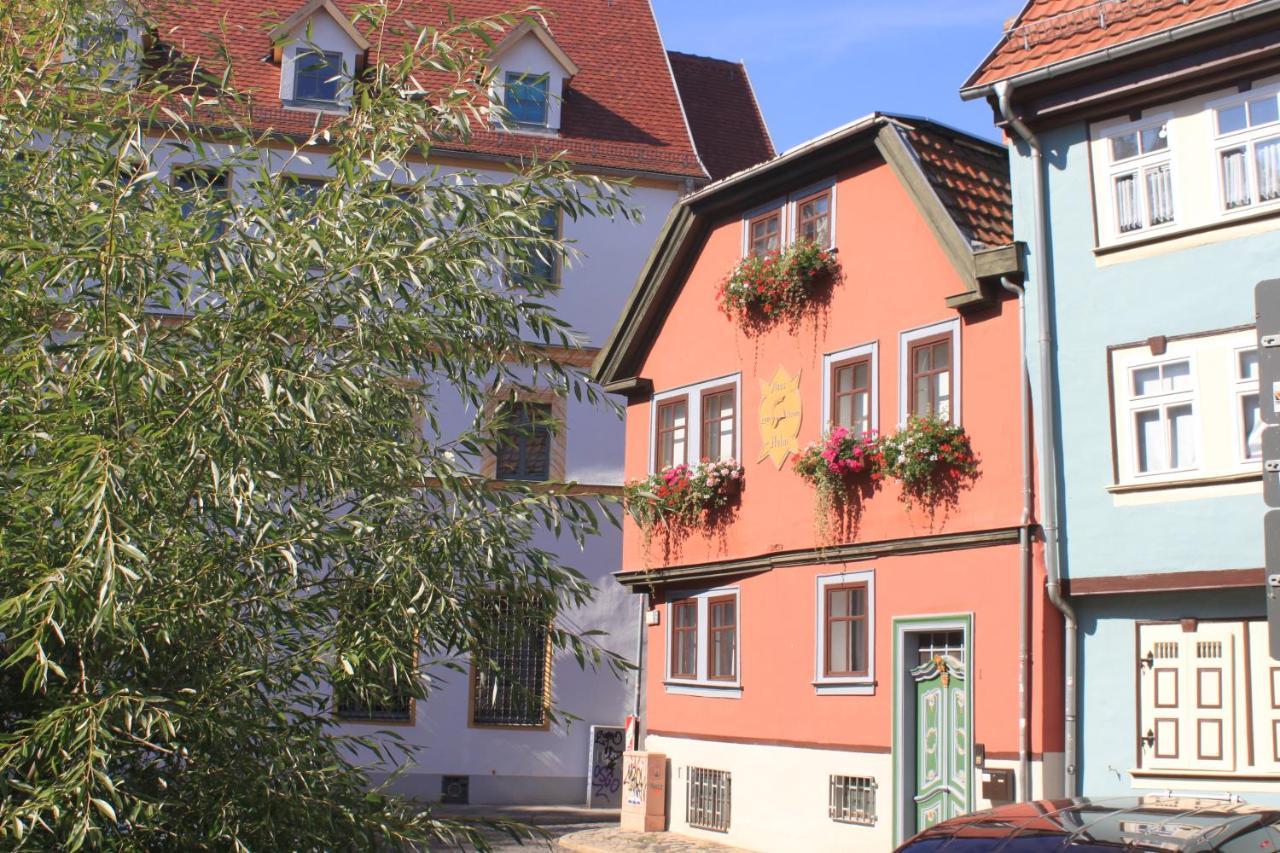Haus Zum Kleinen Helm Apartment Erfurt Exterior photo